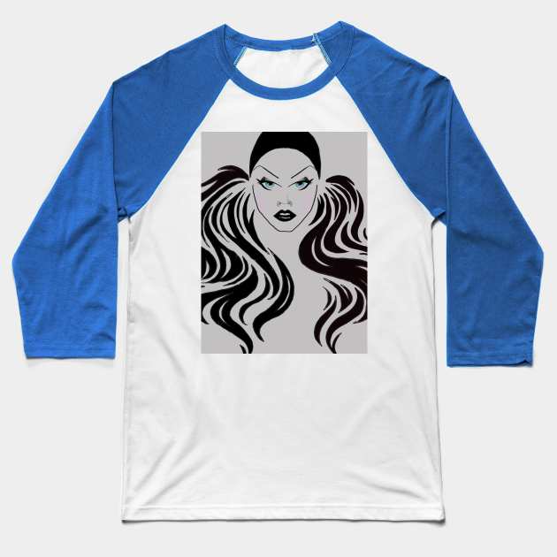 Christina Baseball T-Shirt by Designer Divas